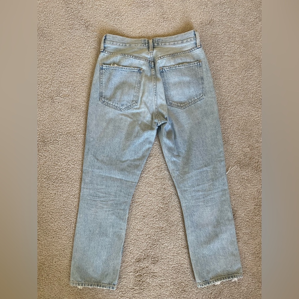 Agolde Riley High Rise Crop Jean - Picture 8 of 10